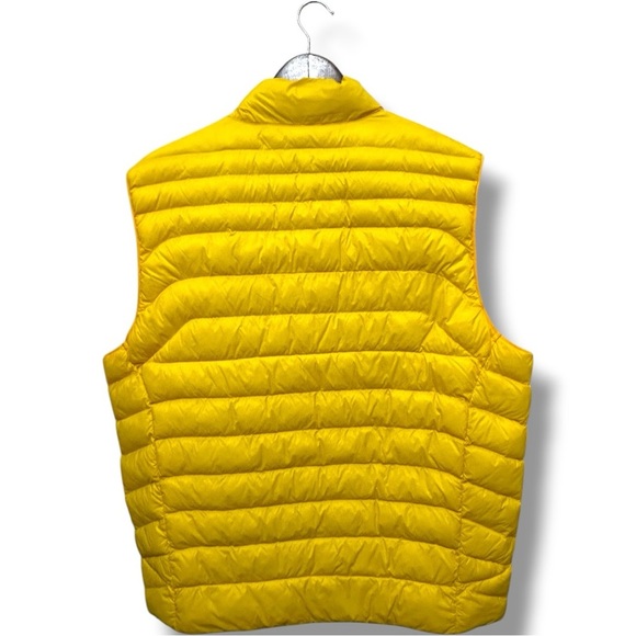 343 Polo Ralph Lauren | NWOT $190 Yellow Packable Down Vest (size XL) - Picture 4 of 16
